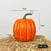 Modelo de Calabaza Accesorios para Festival de la Cosecha Decoración de Casa de Campo Halloween Centro Comercial de Verduras Exhibición en Ventana Adornos para Sala de Exposiciones