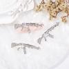 Novo retro estilo retrô diamante-embutido nail metal tridimensional gun nail jewelry estilo punk decoração de unhas personalizada