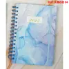 Novo caderno espiral fofo de urso estilo ins, tamanho A5, destacável, espessado e esteticamente agradável, perfeito para diários e cadernos de estudantes