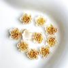Nueva joyería nacional para uñas con flores de peonía, luminosa, floreciente, estilo chino, accesorios de decoración para uñas