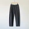 Nuevos pantalones de chándal largos de algodón para hombre de otoño, corte holgado, talla grande, cómodos pantalones casuales para hombre, versátiles y elegantes, estilo largo con cintura elástica