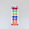 Imanes de Cuentas Magnéticas Color Macarrón de 30 mm Imanes Uñas Magnéticas Oficina Educación Imán Fuerte Magnético Números Grandes de un Solo Lado Cara Sonriente Transparente