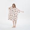 Amazon Europeia e Americana Tamanho Plus Feminino Casa Fresco Pijama Camiseta Verão Meninas Gordas Aparência Emagrecedora Camiseta de Viscose