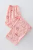 Pijama para Mujer Verano Casual Algodón Peinado Pantalón Individual Transpirable Ropa de Casa Pantalones Estilo Delgado