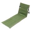 Silla plegable extensible para exteriores con varilla de soporte de aleación de aluminio, silla de jardín para camping, picnic, silla de playa perezosa portátil