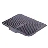 Esterilla de silicona escurridora para encimeras de cocina, esterilla de almacenamiento para cuencos y platos, esterilla doméstica antideslizante resistente al calor, escurridor de platos resistente a altas temperaturas