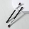 Brocha de Maquillaje Individual de Cabeza Redonda Bicolor de Cangzhou Brocha para Difuminar de Alto Brillo Brocha Iluminadora Brocha de Cerda Suave para Corrector Herramienta de Belleza para Principiantes
