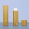 Tubo de Lipstick de Bambú Tubo de Lipstick de Madera de Bambú Tubo de Lipstick de Bambú Vacío Tubo de Lipstick de Madera de Bambú Natural Tubo de Lipstick de Bambú