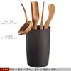 Juego de Té Kung Fu, Accesorios para Ceremonia de Té, Juego de Seis Piezas, Juego Completo, Bandeja de Té, Pinzas para Té de Bambú de Madera Maciza, Taza de Té, Pinzas para Hojas de Té