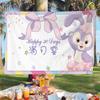 Tela de Fondo de Cumpleaños Estilo Ins Tela Colgante para Fotos de Celebridades de Internet para Niños y Niños Decoración Fotográfica para Fiesta de Cumpleaños de Bebé Tela Colgante