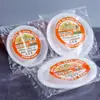 Pratos Descartáveis Pratos de Jantar de Plástico Pratos Transparentes Utensílios de Mesa para Piquenique Bolo Comercial Frutas Vermelhas Comida de Aniversário Grau Alimentício