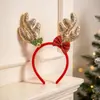 Spot Decorações de Natal Fivela de Cabeça de Galhos Novos Pó Solto Galhos Longos Festa de Feriado Infantil Performance Faixa de Cabelo de Natal