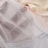 Ropa interior sexy de encaje transparente para mujer, tiro medio, verano, delgada, fresca, secado rápido, nueva, sencilla, shorts triangulares para mujer