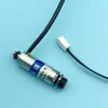 Partes de máquina de bordar por computadora: Solenoide de salto de máquina de alta velocidad con rodamiento, sensor integrado de accionamiento de cabezal de máquina, conector pequeño