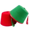 Atacado Transfronteiriço Phnom Penh Chapéu Turco Chapéu Marroquino Chapéu com Borla Borla Pendurada Chapéu Não Tecido Chapéu de Performance Fabricante