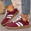 Zapatos de Entrenamiento Moral de Suela Plana para Mujer Modelos de Exportación Primavera y Otoño 2025 Talla Grande Zapatillas Deportivas de Exportación Zapatos Blancos Casuales de Moda para Mujer