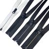 Não. 3 # 5 exposto dente de água retenção de nylon cauda aberta zíper adesivo PU filme hardware puxar cabeça para baixo jaqueta puxar corrente atacado