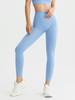 Pantalones de Yoga Nuevos para Mujer Primavera 2026 Lycra Alta Elasticidad Moldeadores Control de Abdomen Leggings de Yoga con Cinturilla Compuesta Pantalones de Fitness