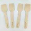 Conexión Impresa 140/160/150/110/75 Cucharas Desechables, Tenedores para Fruta, Palillos para Helado, Palillos para Café, Madera de Abedul, Envío Gratis