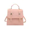 Mochila Feminina de Bolinhas Niche Chegada Nova Primavera 2026 Mochila Versátil para o Trabalho Mochila Escolar Pequena de Cor Sólida Exquisita Tendência