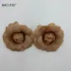 Cabezas de flores de rosa artificiales con pétalos abatibles para decoración hecha a mano DIY, arreglos de boda, flores artificiales disponibles en múltiples colores