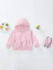 Jaquetas Infantis Novas para Meninos e Meninas, Roupas de Proteção Solar com Capuz e Zíper para o Verão com Bolsos, Peças de Exterior Casuais e Modernas