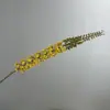 Orquídea Cauda de Tigre Artificial, Flor Rabo de Vaca, Violeta, Delfínio, Flores Artificiais para Sala de Estar, Quarto, Quarto Modelo, Decoração de Arranjo de Flores