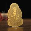 [en stock] Nuevas pegatinas de los doce signos del zodíaco y ocho santos guardianes papel de aluminio dorado tigre dragón este año pegatinas metálicas