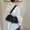 Bolso de hombro cruzado de nicho transfronterizo, bolso de axila, bolso tipo almohada, bolso de mano retro de gamuza, bolso cruzado para mujer