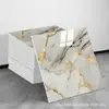 Comercio Exterior Transfronterizo Al por Mayor Pegatinas de Pared de Azulejo Imitación Papel Tapiz Impermeable y a Prueba de Humedad Autoadhesivo Renovación de Baños Paneles de Pared Paneles Decorativos de Aluminio-Plástico