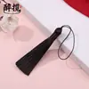 Franja Curta e Grossa de 8cm Novo Estilo Exquisite Franja de Seda de Gelo Acessório Pendurado DIY Sachê Marcador de Página Pingente Materiais para Atacado