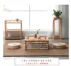 Mesa Quadrada Pequena de Tatami, Mesinha de Centro Pequena Estilo Japonês, Mesa para Varanda de Casa e Janela Saliente, Mesa Baixa Estilo Zen, Mesa Quadrada para Chá, Mesa Kang