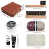 Cepillo de cerdas de caballo directo de fábrica traje de limpieza y cuidado de cuero productos de cuidado de cuero de lujo ligero cuidado de cuero liso