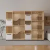 Armário para gato casa de gato cama interna para gato gaiola de gato casa loja de animais exposição canil madeira maciça atacado