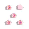Modelo de Dibujos Animados Mini Cámara Colgante de Resina Pulsera DIY Collar Colgante Decorativo W492