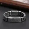 No en stock soporte personalizado nueva pulsera tejida hecha a mano para hombre cadena mana de seis caracteres retro antigua el cuerpo no gira