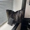 Otoño 2026 Nuevo Bolso de Hombro Individual para el Trabajo de Mujer Bolso Tote Casual Retro Moda Estampado de Leopardo Bolsa de Gran Capacidad