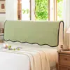 Capa para cabeceira de cama em chenille, à prova de poeira, antiderrapante, adequada para todas as estações, uma ferramenta mágica para transformação de cabeceira, novo tipo de capa para o verão