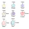 Color macarrón acrílico multiestilo estrella de cinco puntas cuentas de durazno pulsera DIY collar accesorios de joyería cuentas sueltas
