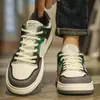 UNMUNUNMUN Sapatos Masculinos Verão Novo Estilo Esportivo Casual Nicho Tênis de Skate Masculino Sapatos de Solado Grosso Versátil Sapatos Brancos