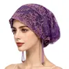 Artículo de Boutique de Alta Gama Encaje Bordado Floral Exquisito Borla Pañuelo para la Cabeza Sombrero Premium Hecho a Mano