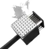 Nuevo Martillo Deshuesador de Carne de Acero Inoxidable Dos en Uno, Aguja Deshuesadora de Carne, Martillo para Bistec, Ablandador de Carne, Herramienta de Cocina Dispositivo Deshuesador de Carne