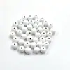 Accesorios para Joyería DIY 14mm Cuentas de Madera de Colores Cuentas Sueltas de Madera Cuentas Redondas de Madera Cuerda de Cáñamo Borla Accesorios para Enhebrar Materiales