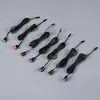 Focos pequeños enchufables personalizables, luces de armario desmontables, luces para gabinetes, focos empotrados de luz roja, iluminación ambiental