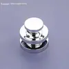 Em Estoque Atacado Tampas para Frascos de Perfume Rosqueáveis de 15mm, Tampas com Bola Ponderada, Tampas de Diamante, Tampas Piramidais, Acessórios de Plástico Dourado e Prata para Perfume
