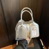 Bolso Boston Retro Satchel 2025 Primavera Temprana Nueva Moda Diseño Nicho Gran Capacidad Un Solo Hombro Bandolera