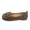 Nuevos Zapatos Casuales Planos de Punta Redonda para Mujer Verano 2026, Mocasines de Suela Baja, Zapatos Grandes para Mujer 41-43