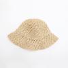 Sombrero de Paja Japonés Cubre Rostro, Sombrero de Pescador para Cabeza Grande, Sombrero de Sol Tejido para Mujer, Sombrero de Sol de Paja para Verano, Plegable