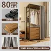 Guarda-Roupa Aberto DIY Closet Planejado Combinação de Guarda-Roupa Cabideiro Prateleira de Chão para Quarto