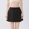 Nuevos Pantalones Falda de Yoga Plisados con Diseño Anti-Exposición, Bolsillos Integrados, Shorts Deportivos de Pilates Fitness Transpirables de Secado Rápido